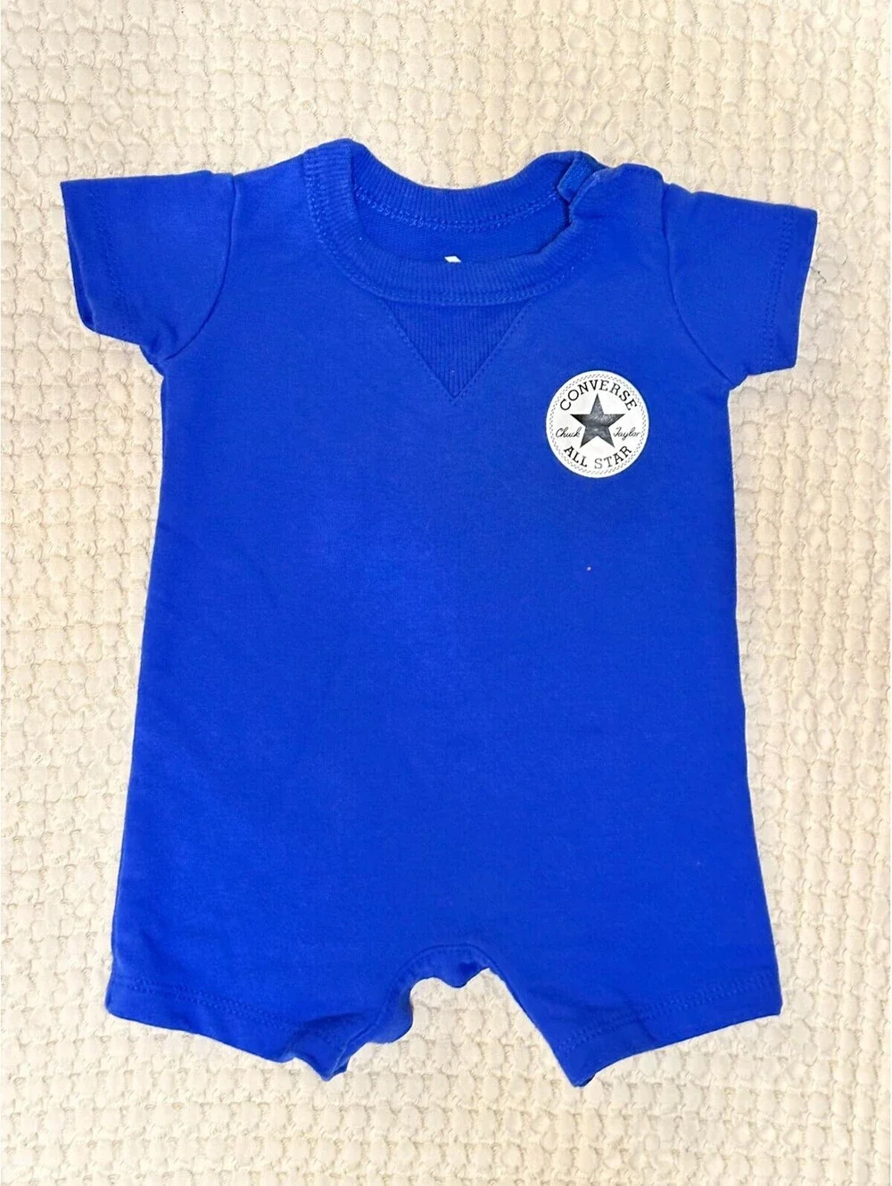 Converse Royal Blue Romper - Sz NB